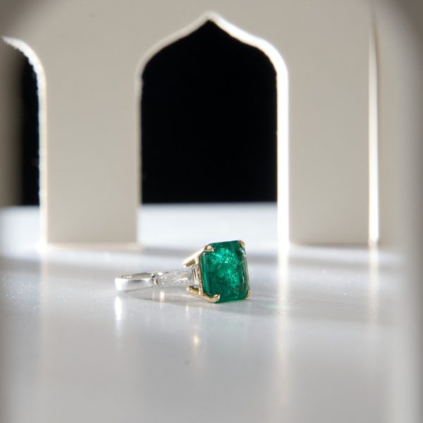FT emerald ring